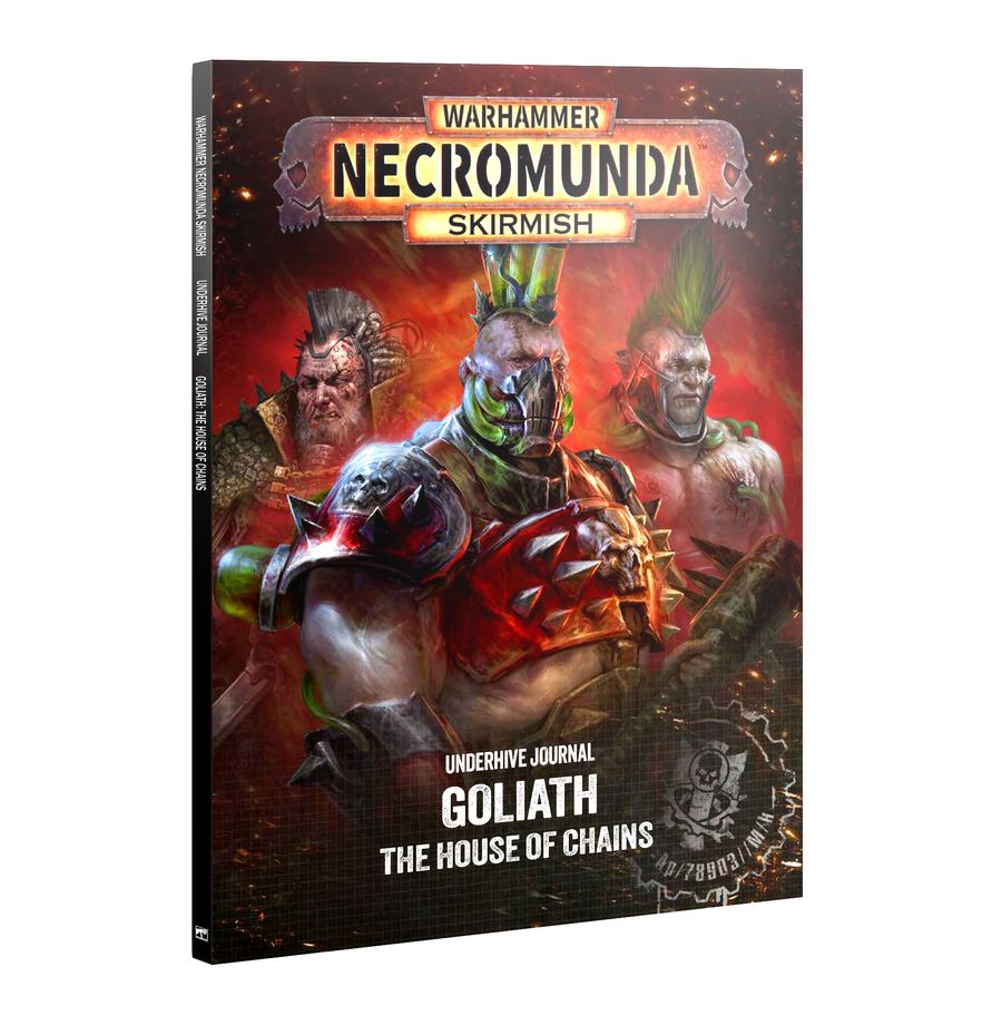 Warhammer Necromunda Underhive Journal: Goliath – The House of Chains (Pre-Order September 19th 2026)