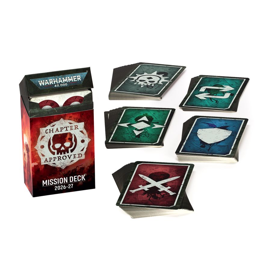 Warhammer 40,000: Chapter Approved 2026-27: Mission Deck (Pre-Order June 27th 2026)