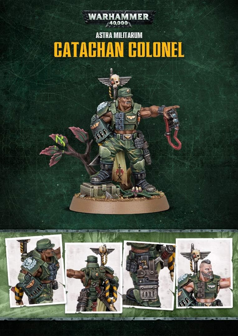 Warhammer 40k Astra Militarum Catachan Colonel