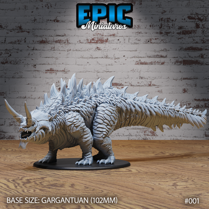 Ancient Tarasque Gargantuan 3D Print