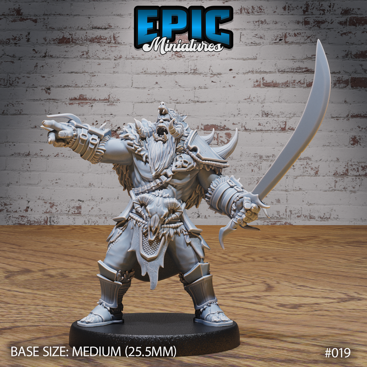 Orc with Sword 3D Print