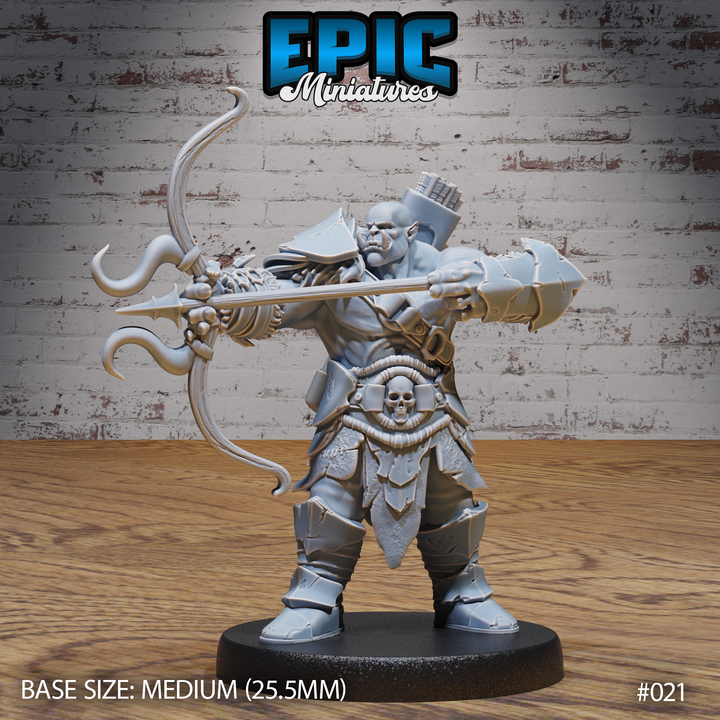 Orc Archer 3D Print