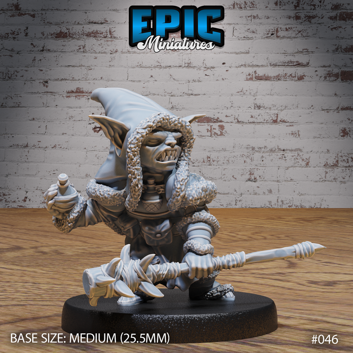 Goblin Tribe Shaman 3D Print