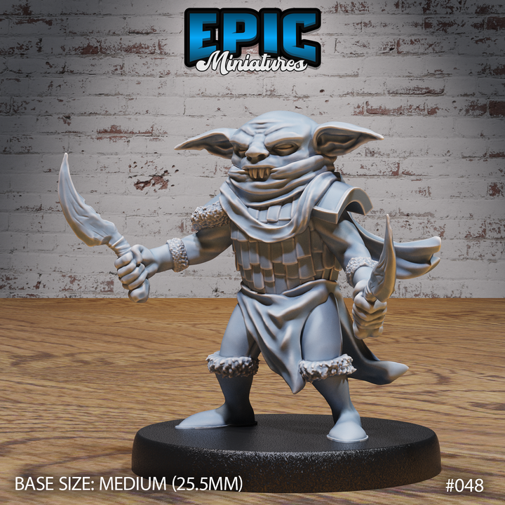 Goblin Tribe Assassin 3D Print