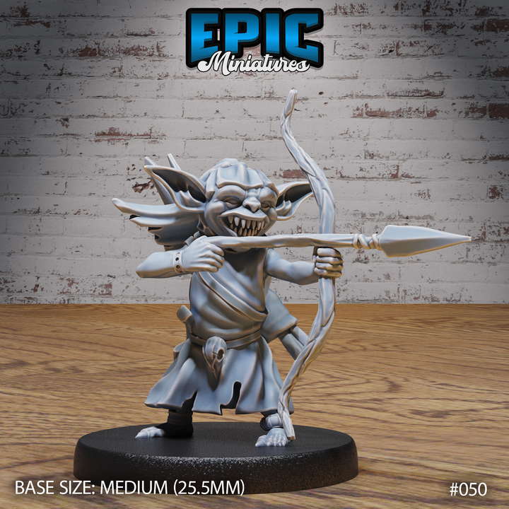 Goblin Tribe Archer 3D Print