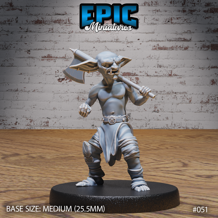 Goblin Tribe Barbarian 3D Print