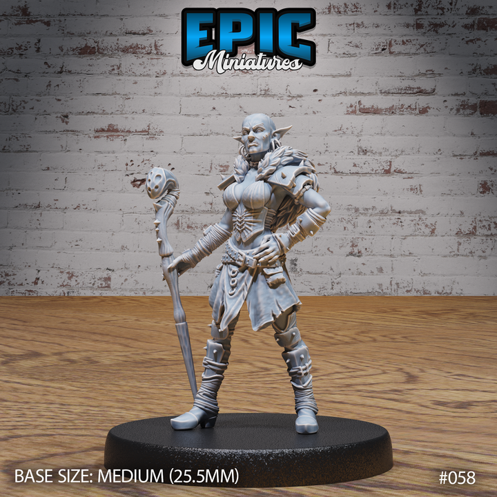 Hobgoblin Adventurer Female 3D Print