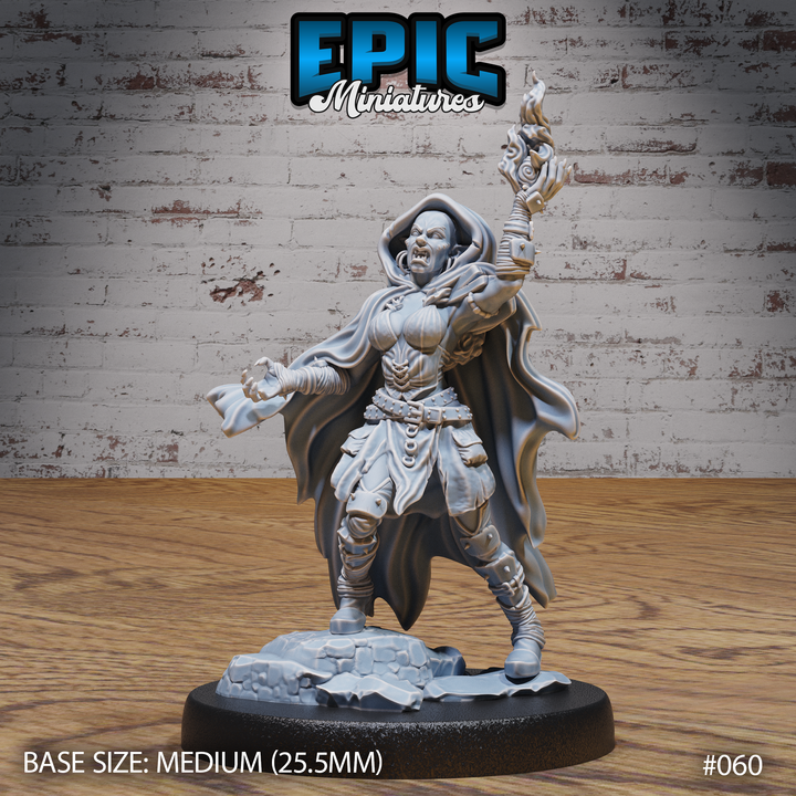 Hobgoblin Adventurer Female Casting 3D Print