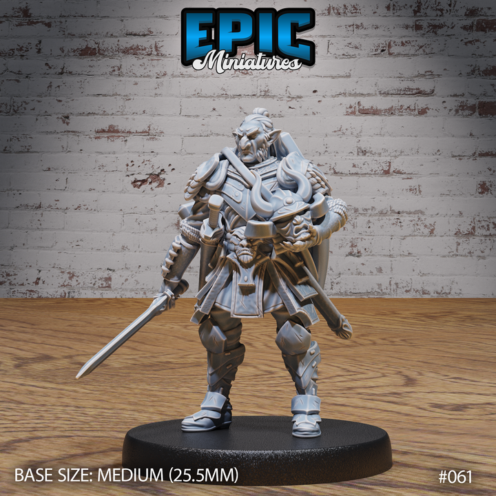 Hobgoblin Adventurer Warrior 3D Print