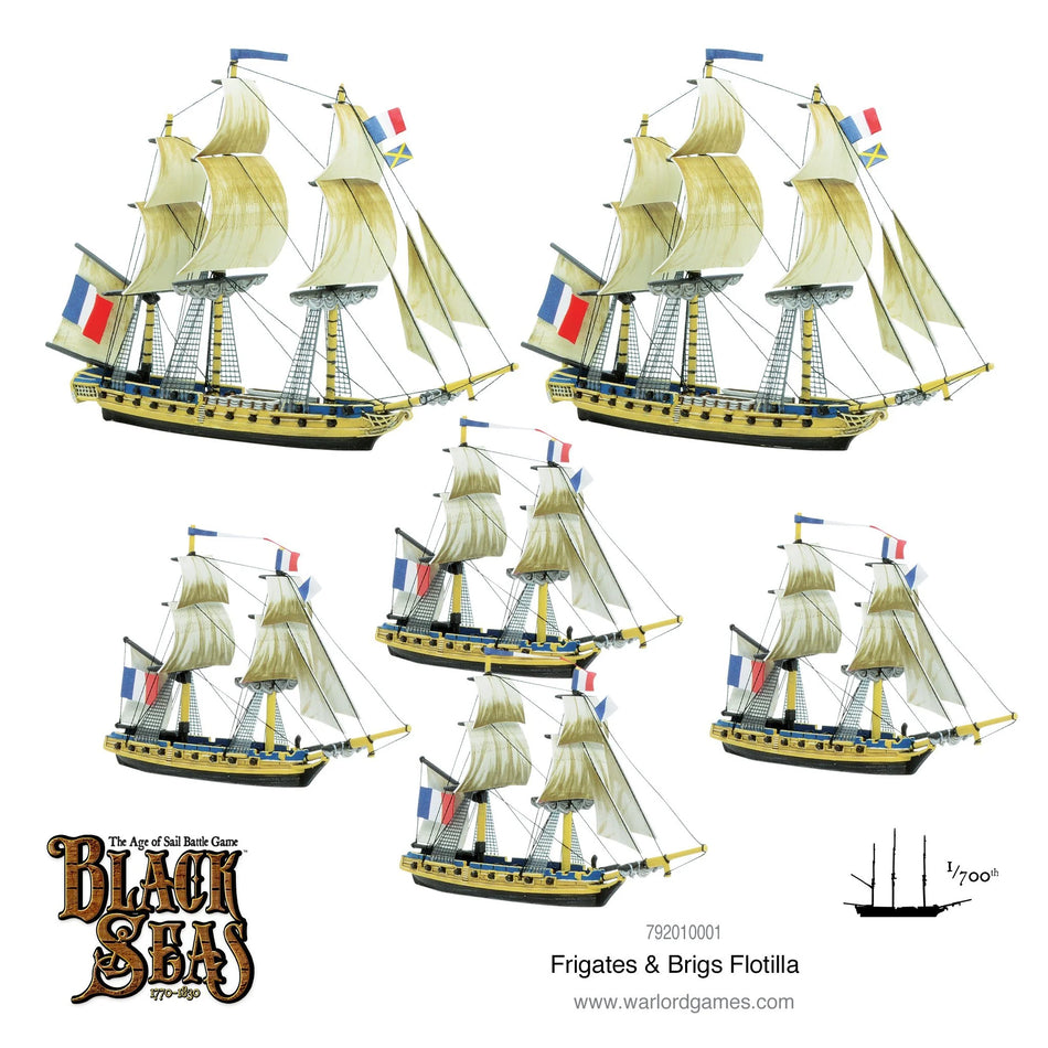 Black Seas: Frigates & Brigs Flotilla