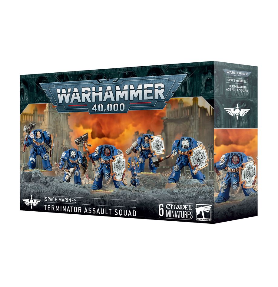 Space Marine Terminator Assault Squad