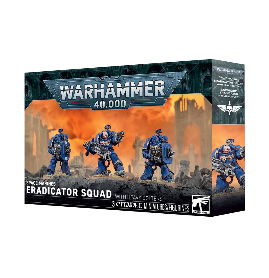 Space Marine Eradicator Squad With Heavy Bolters (Pre-Order October 3rd 2026)
