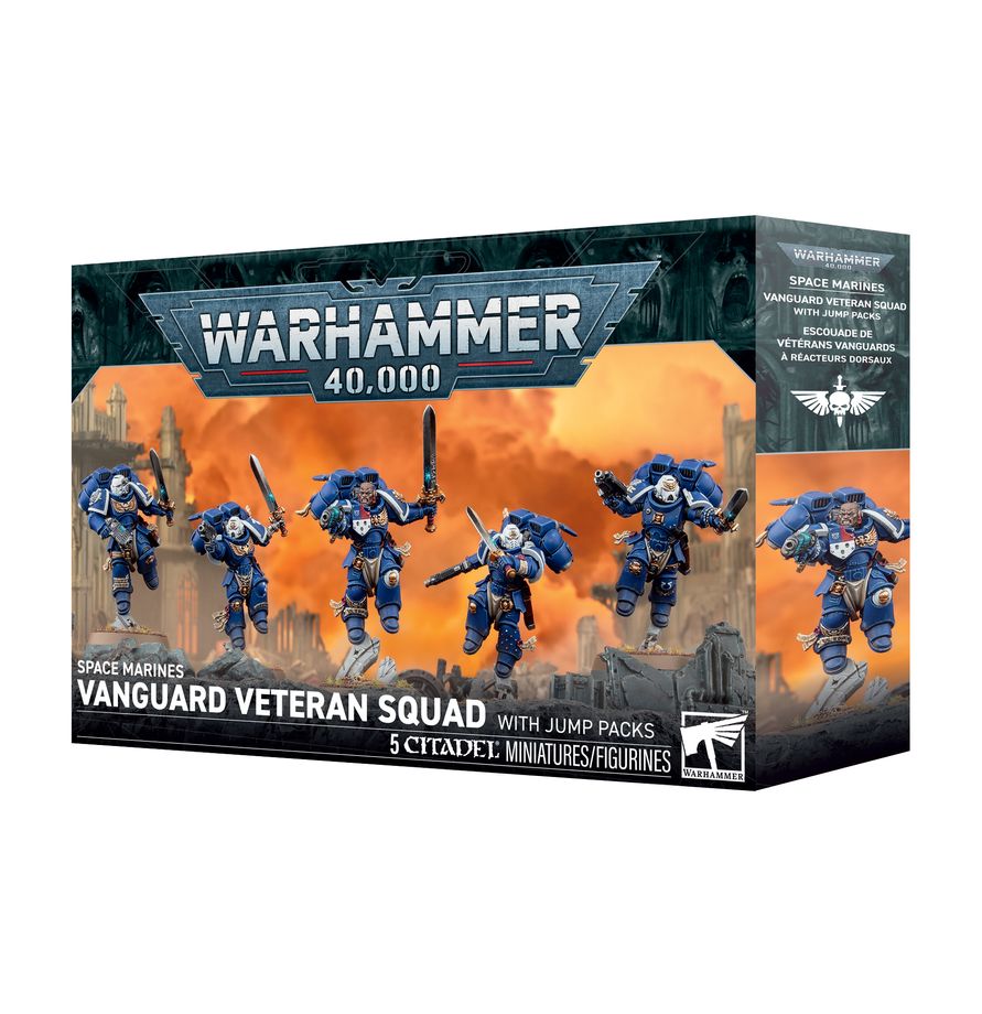 Space Marine Vanguard Veteran Squad with Jump Packs (Pre-Order October 3rd 2026)