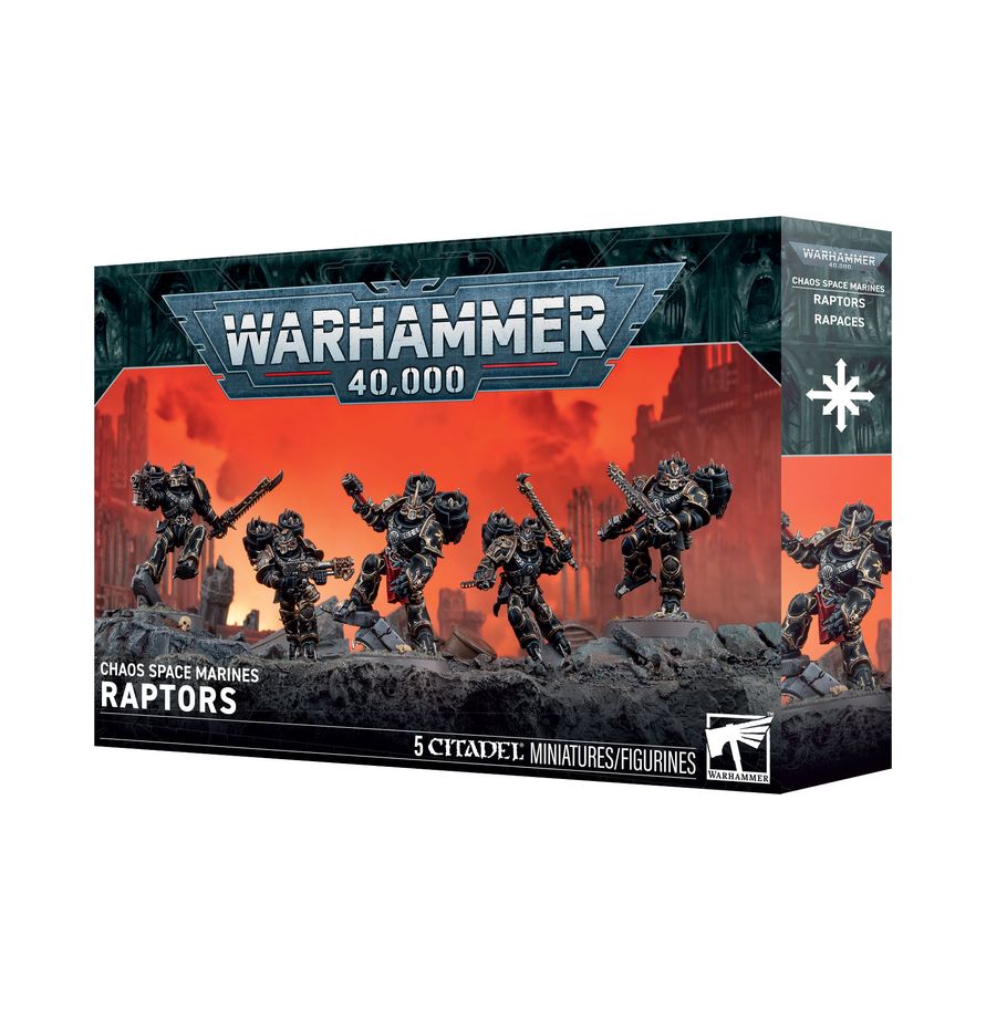 Chaos Space Marines Raptors (Pre-Order August 8th 2026)