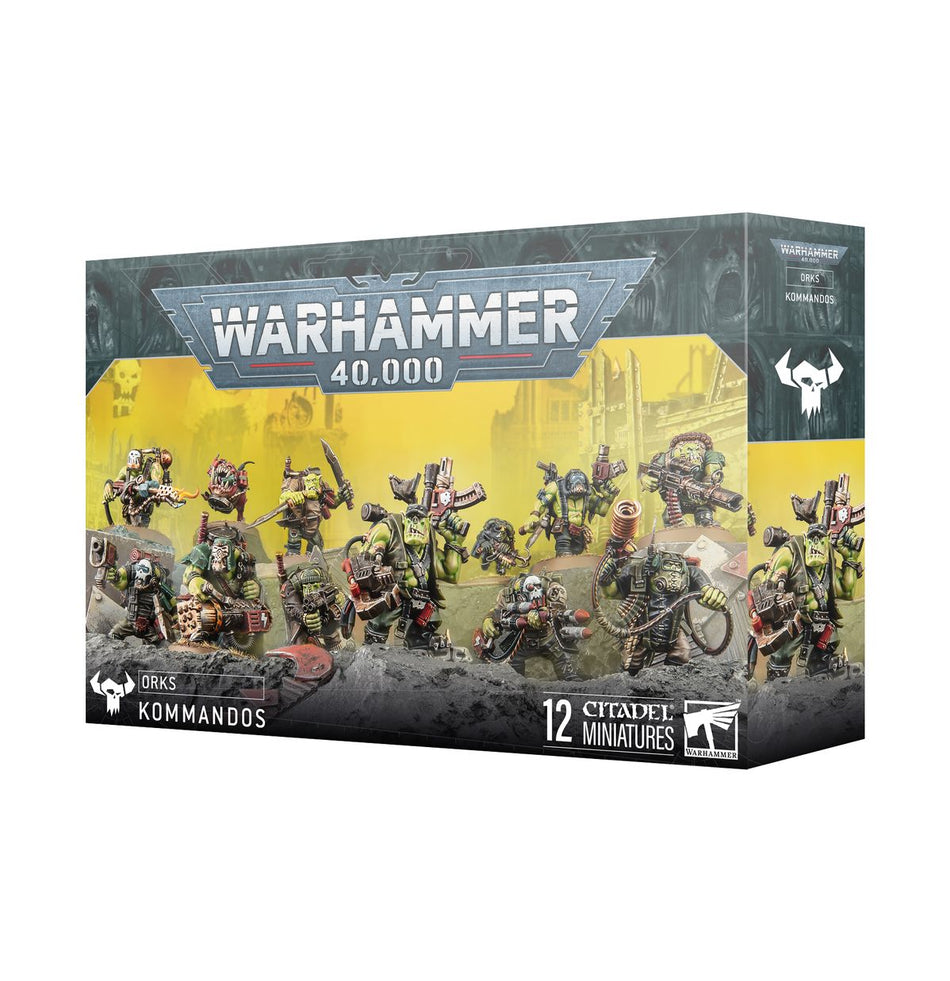 Warhammer Ork Kommandos (Pre-Order Sept 13th 2025)