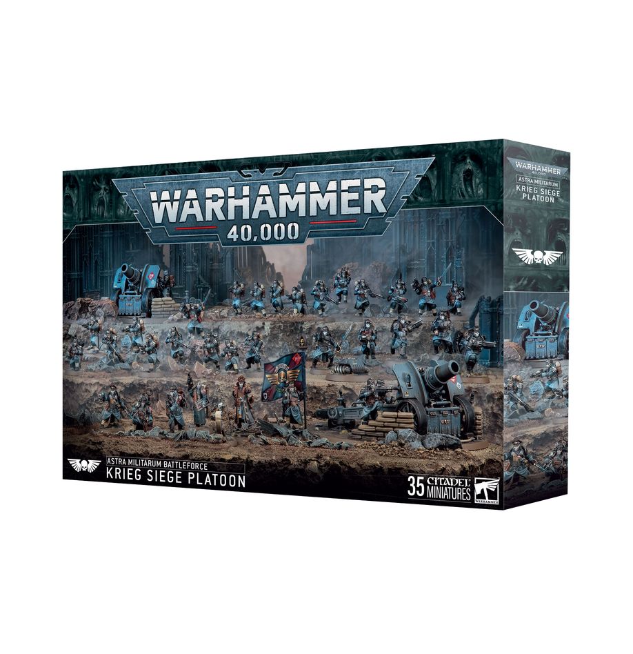 Astra Militarum Battleforce: Krieg Siege Platoon (Pre-Order November 28th 2025)