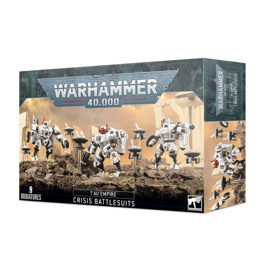 T'AU Empire XV8 Crisis Battlesuit Team