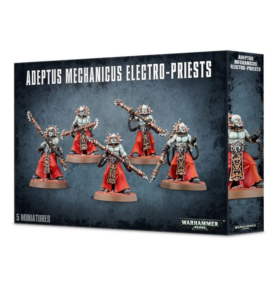 Warhammer 40k Adeptus Mechanicus Corpuscarii Electro-Priests