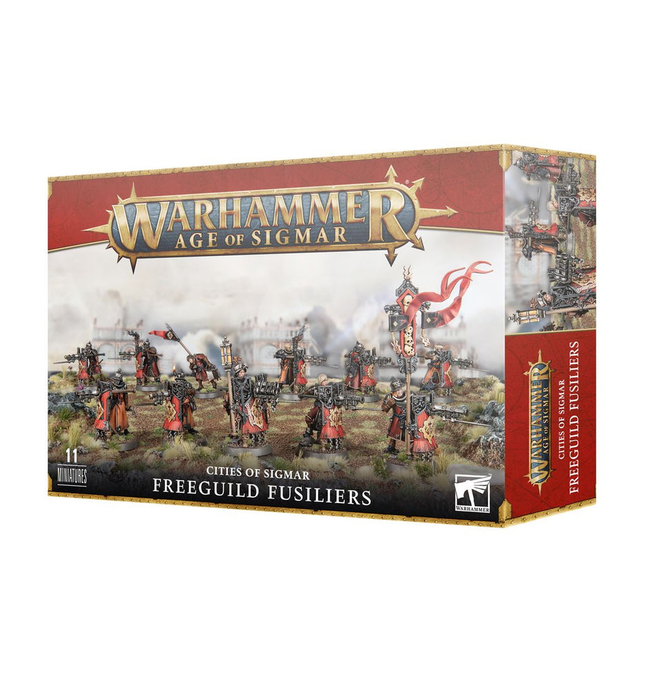 AOS Age of Sigmar Freeguild Fusiliers
