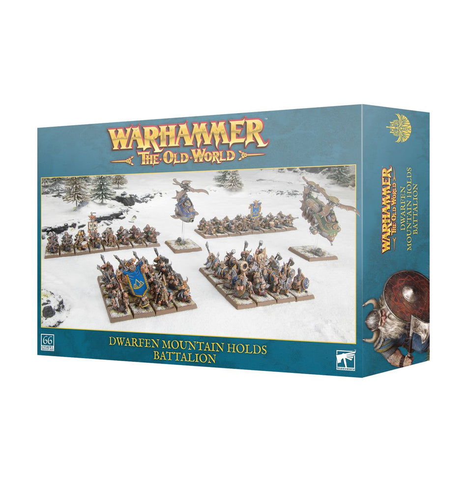 Warhammer Old World Dwarfen Mountain Holds Battalion