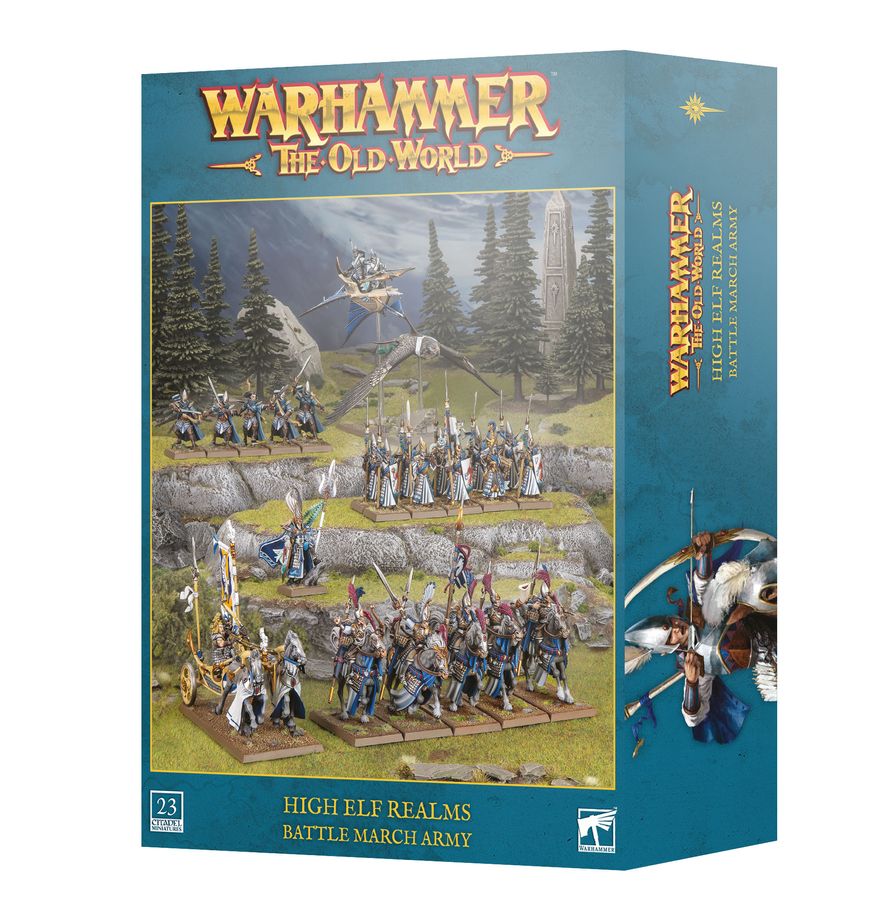 High Elf Realms: Battle March Army (Pre-Order September 12th 2026)