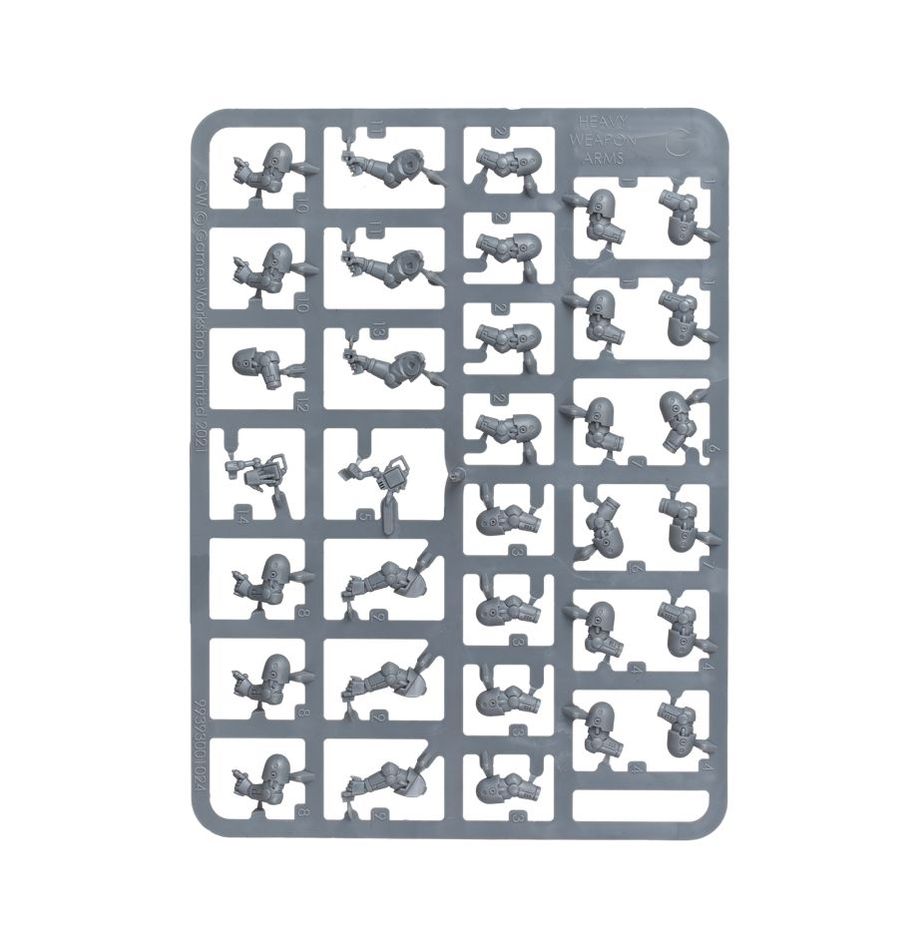 Warhammer: The Horus Heresy – Heavy Weapons Upgrade Set - Volkite Culverins, Lascannons, and Autocannons