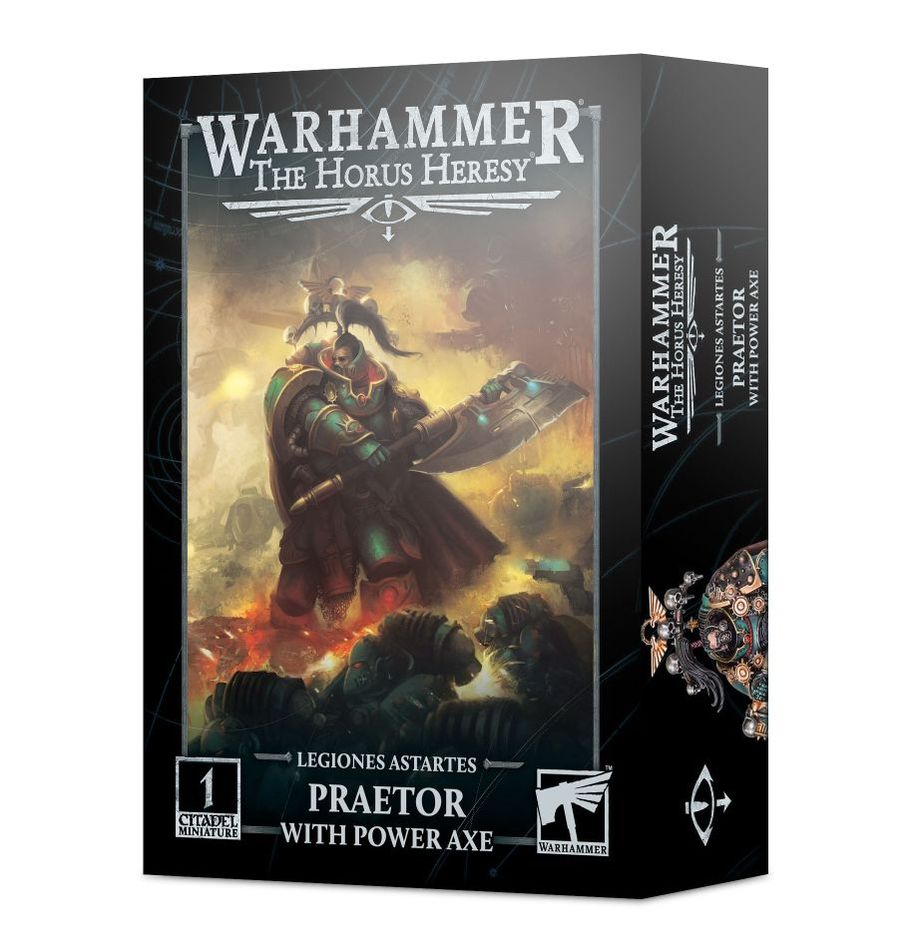 Warhammer: The Horus Heresy – Legion Praetor with Power Axe