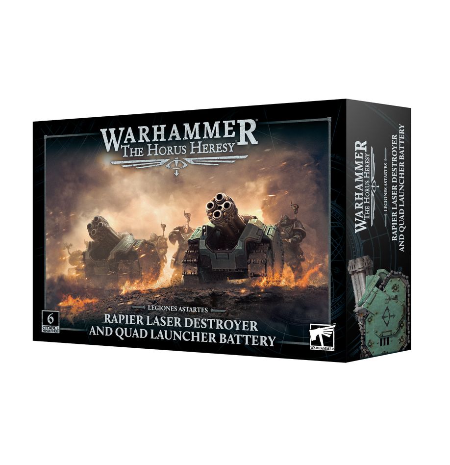 Warhammer: The Horus Heresy – Rapier Laser Destroyer and Quad Launcher Battery