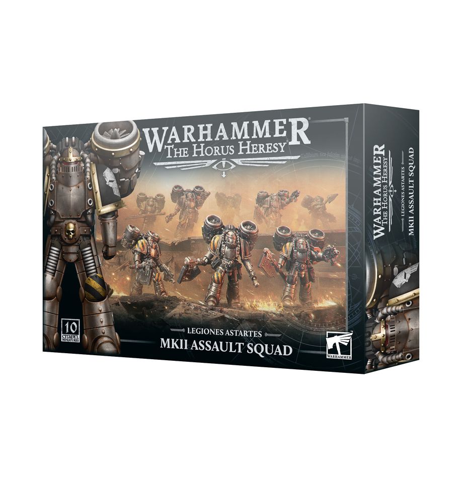 Warhammer: The Horus Heresy – MkII Assault Squad (Pre-Order Oct 4th 2025)