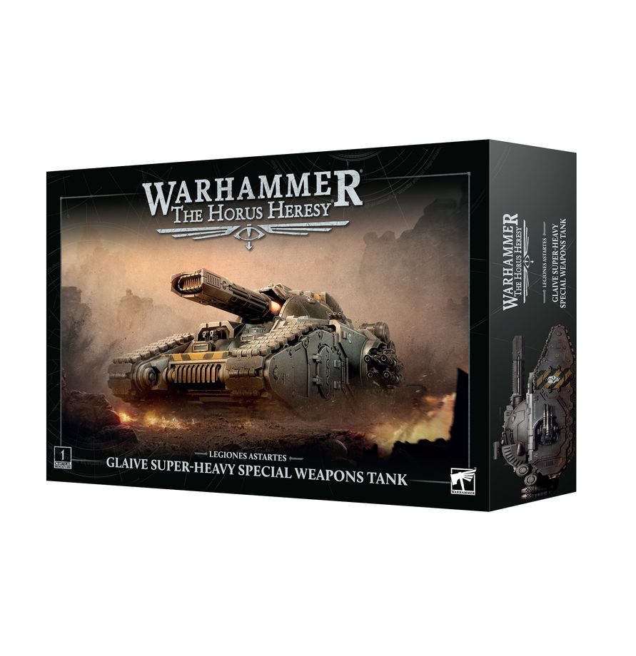 Warhammer: The Horus Heresy – Glaive Super-heavy Special Weapons Tank (Pre-Order April 4th 2026)