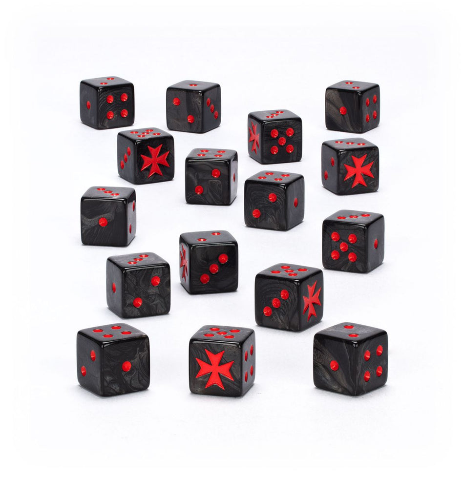 WARHAMMER 40000: WARHAMMER 40000: BLACK TEMPLARS DICE