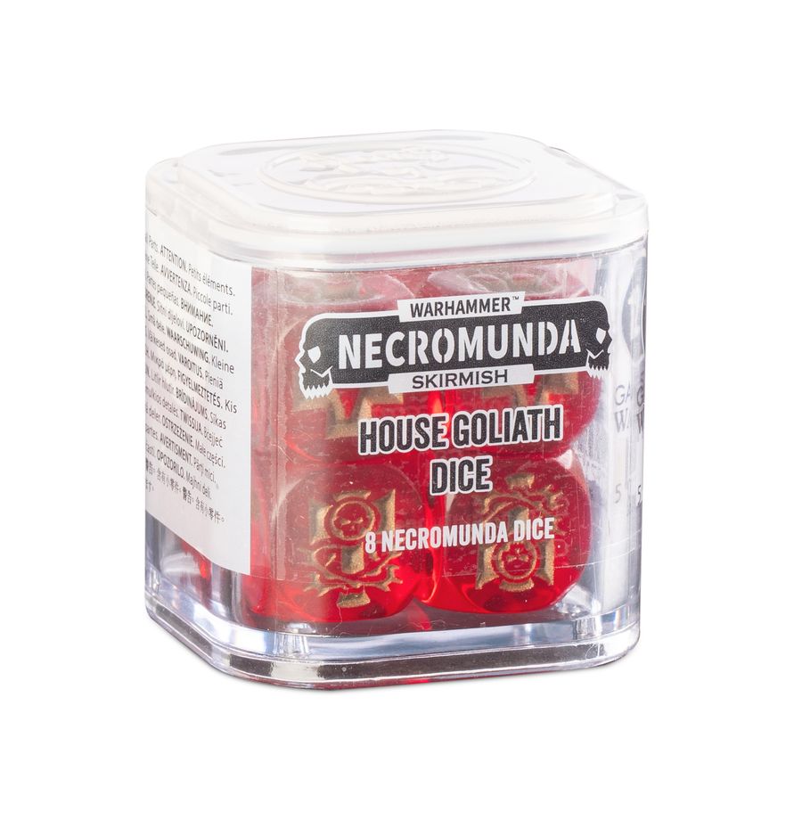 Warhammer Necromunda House Goliath Dice (Pre-Order September 19th 2026)