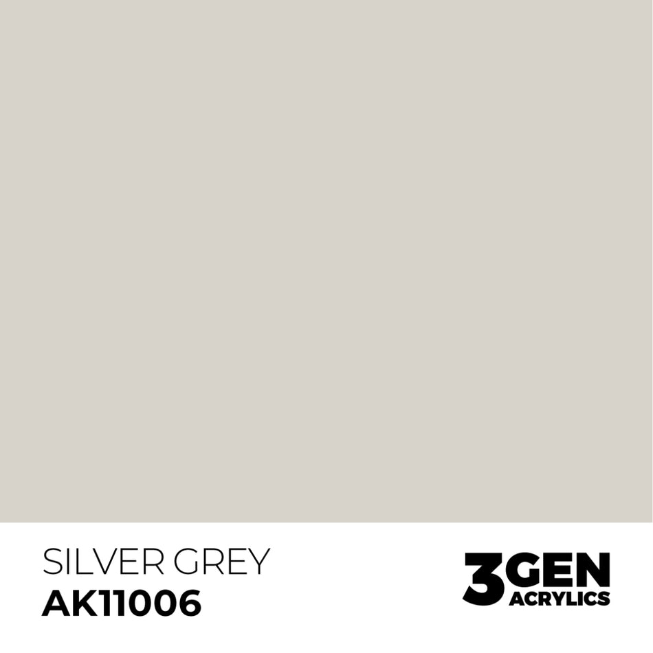 AK Interactive 3GEN - AK11006 SILVER GREY – STANDARD