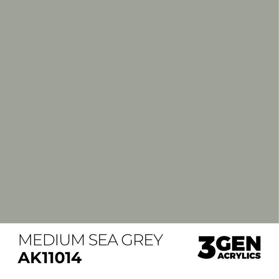 AK Interactive 3GEN - AK11014 MEDIUM SEA GREY – STANDARD