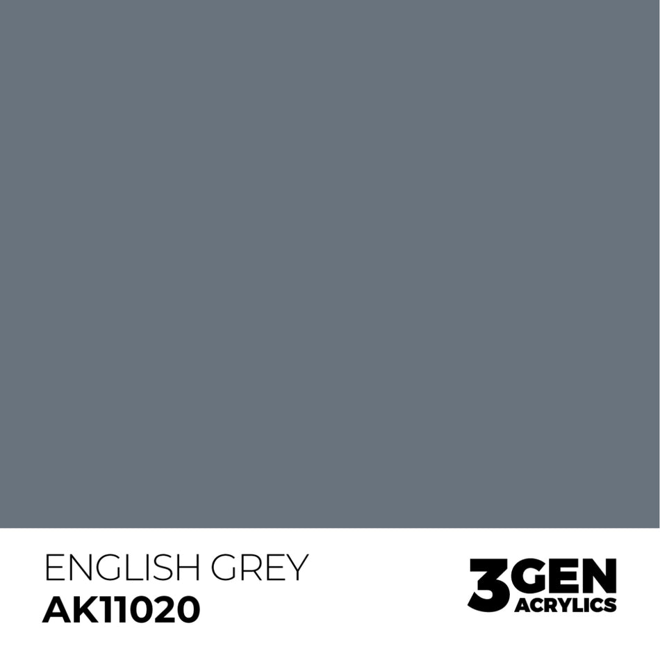 AK Interactive 3GEN - AK11020 ENGLISH GREY – STANDARD