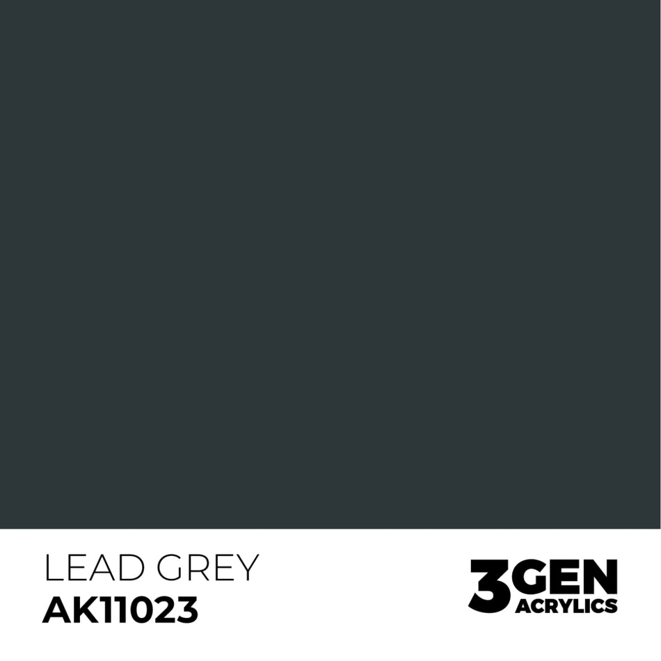 AK Interactive 3GEN - AK11023 LEAD GREY – STANDARD