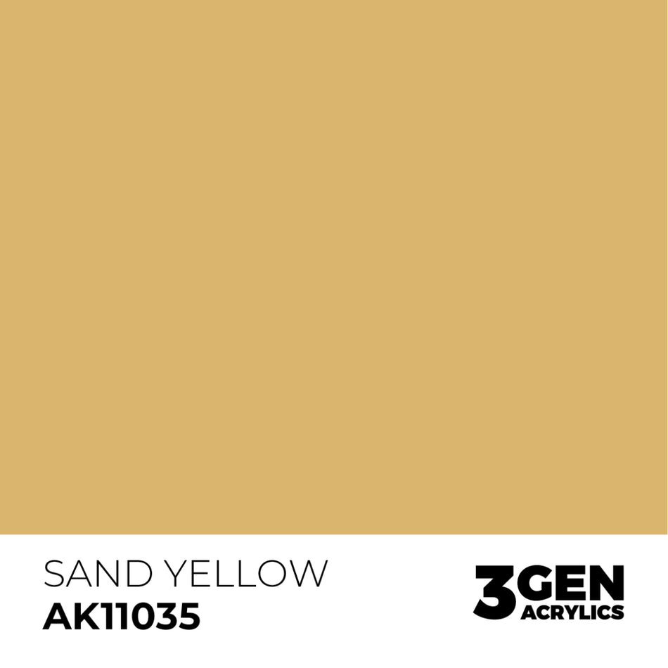 AK Interactive 3GEN - AK11035 SAND YELLOW – STANDARD