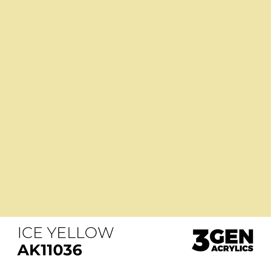 AK Interactive 3GEN - AK11036 ICE YELLOW – STANDARD