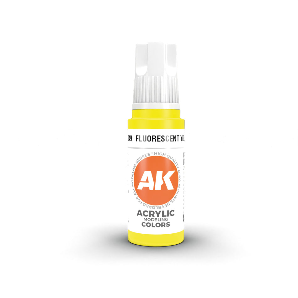 AK Interactive 3GEN - AK11049 FLUORESCENT YELLOW – STANDARD