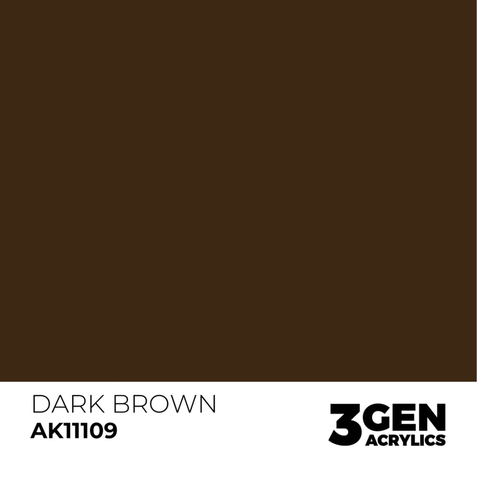 AK Interactive 3GEN - AK11109 DARK BROWN – STANDARD