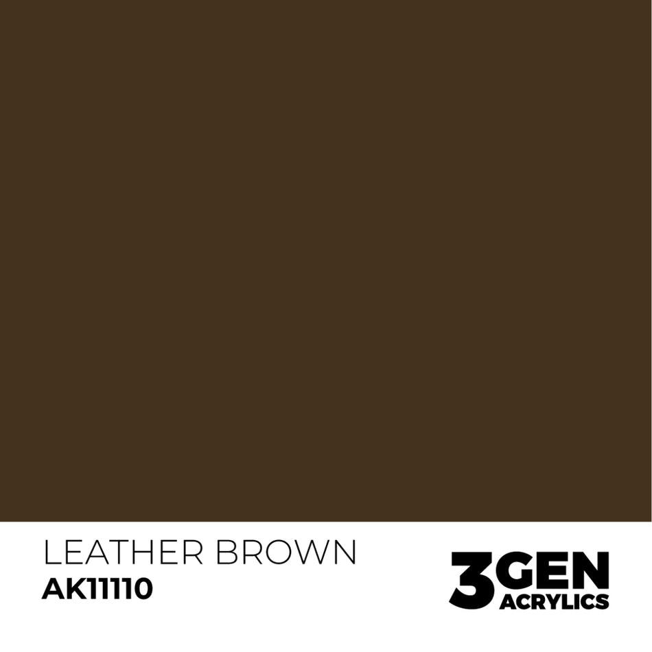 AK Interactive 3GEN - AK11110 LEATHER BROWN – STANDARD