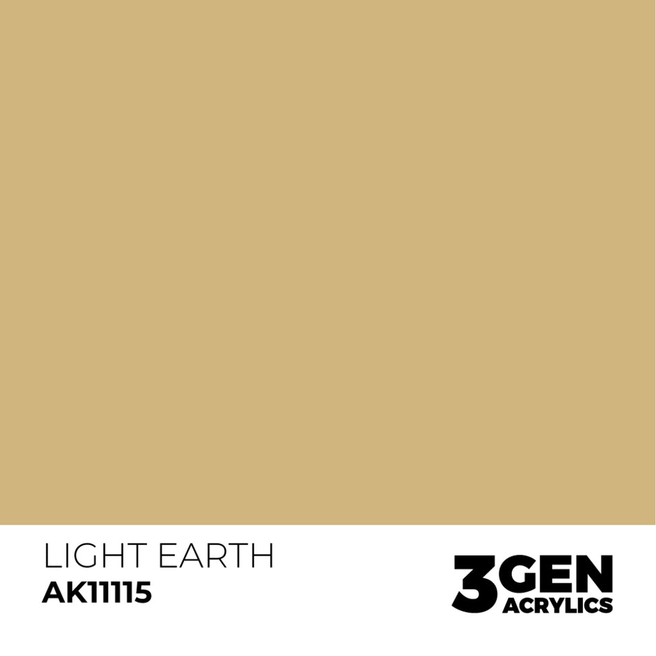 AK Interactive 3GEN - AK11115 LIGHT EARTH – STANDARD