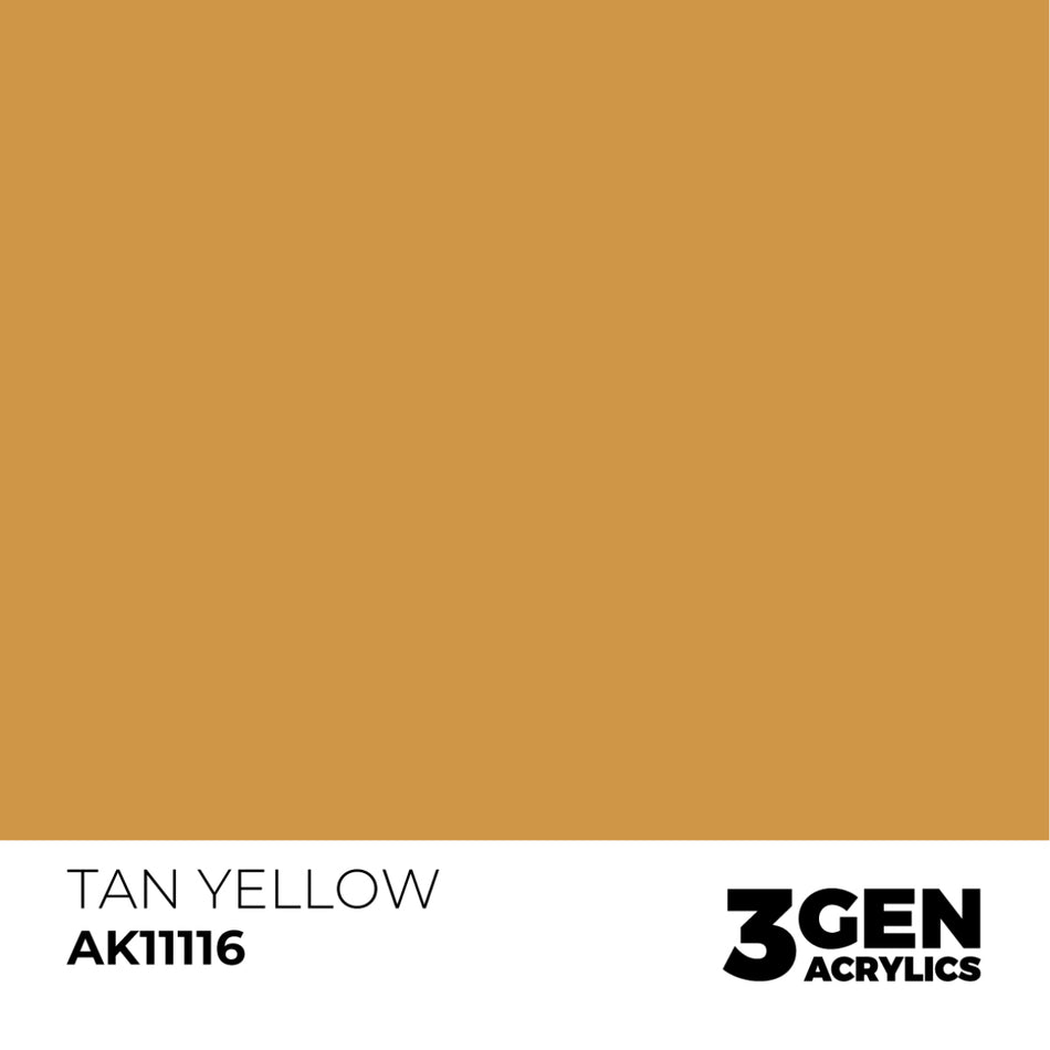 AK Interactive 3GEN - AK11116 TAN YELLOW – STANDARD (Copy)