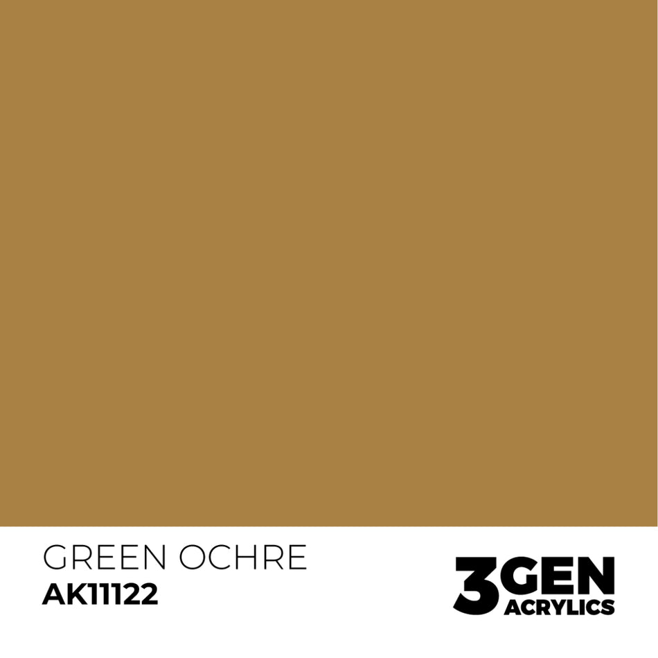 AK Interactive 3GEN - AK11122 GREEN OCHRE – STANDARD