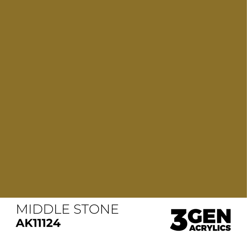AK Interactive 3GEN - AK11124 MIDDLE STONE – STANDARD
