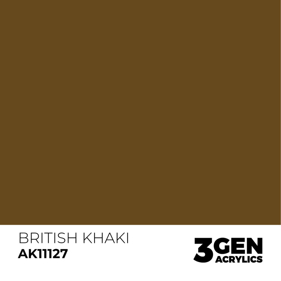 AK Interactive 3GEN - AK11127 BRITISH KHAKI – STANDARD