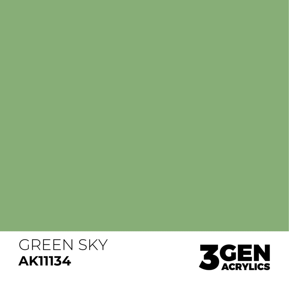 AK Interactive 3GEN - AK11134 GREEN SKY – STANDARD