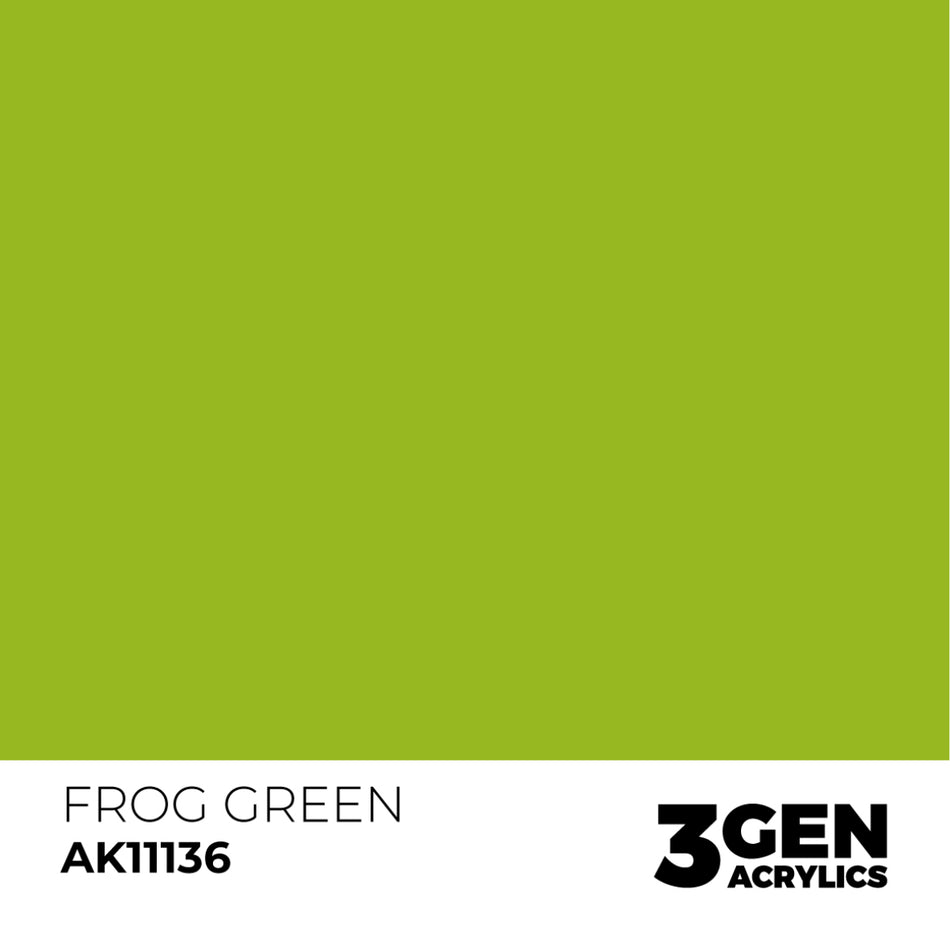 AK Interactive 3GEN - AK11136 FROG GREEN – STANDARD