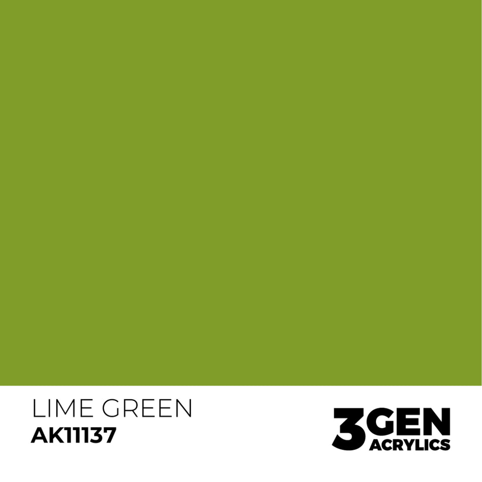 AK Interactive 3GEN - AK11137 LIME GREEN – STANDARD