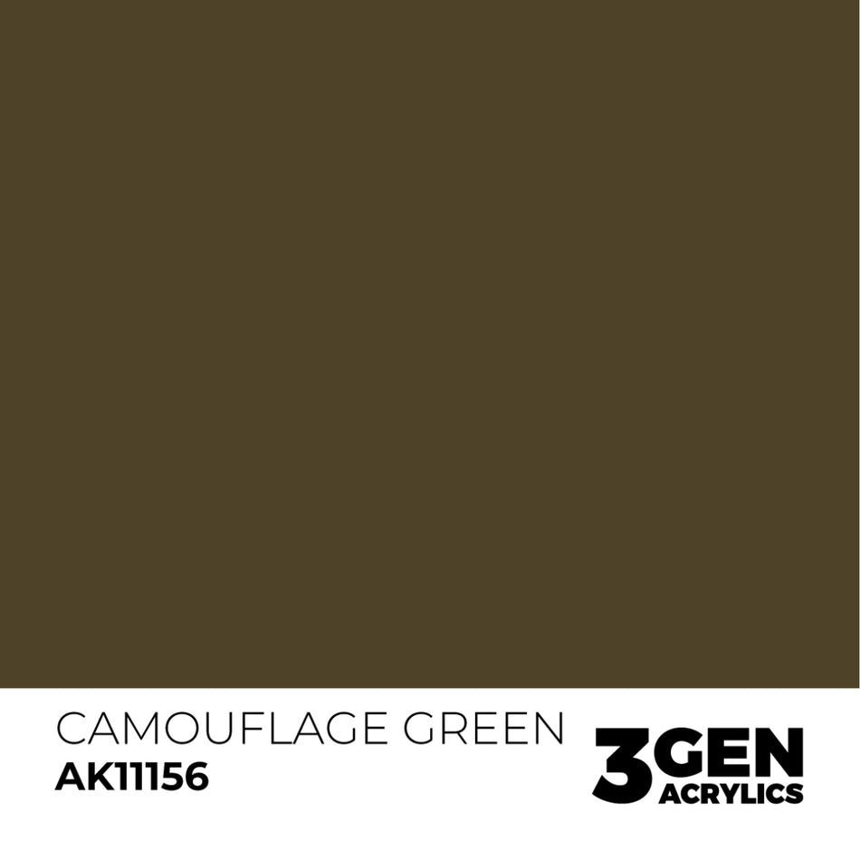AK Interactive 3GEN - AK11156 CAMOUFLAGE GREEN – STANDARD